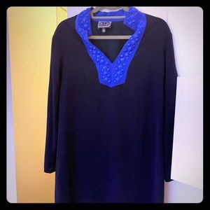 STS long sleeve dress with beads